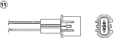 NGK 0121 Lambda Sensor 0121