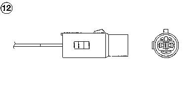 NGK 0197 Lambda Sensor 0197