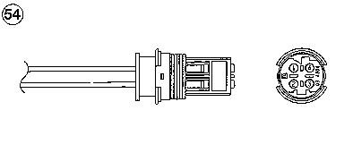 NGK 0486 Lambda Sensor 0486