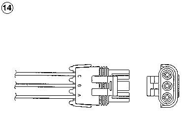 NGK 1861 Lambda Sensor 1861