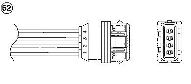 NGK 1948 Lambda Sensor 1948