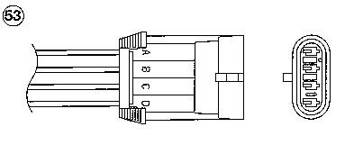 NGK 1954 Lambda Sensor 1954