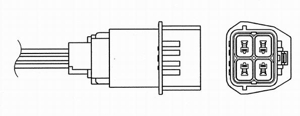 NGK 1971 Lambda Sensor 1971