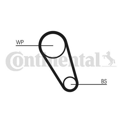 Contitech CT1169WP3 TIMING BELT KIT WITH WATER PUMP CT1169WP3 CT1169WP3 Contitech TIMING BELT KIT WITH WATER PUMP