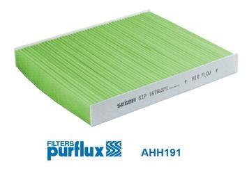 Purflux AHH191 Filter, interior air AHH191