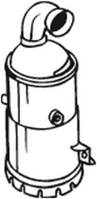 Catalyst exhaust Citroen C5: 090235 Bosal Catalytic Converter