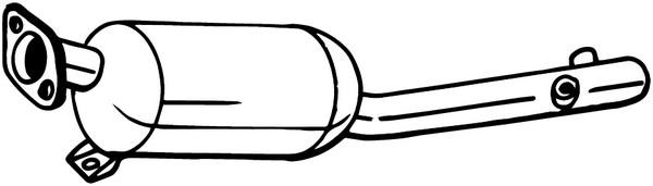 Diesel Particulate Filter Renault: 097811 Bosal Diesel particulate filter DPF
