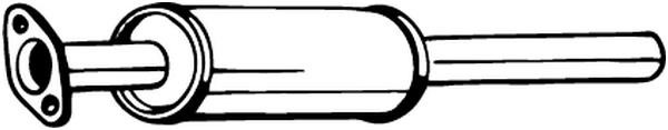 Exhaust muffler Ford Kuga: 154639 Bosal Muffler assy