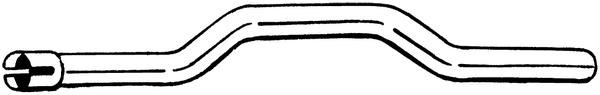 800267 Bosal Exhaust pipe