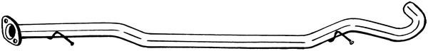 Exhaust system Ford Kuga: 850199 Bosal Exhaust pipe