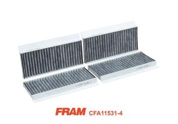 Fram CFA11531-4 Filter, interior air CFA115314
