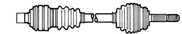 Friesen FDS1381 Drive shaft FDS1381