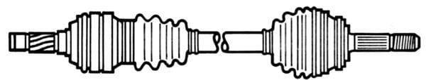 Friesen FDS2177 Drive shaft FDS2177