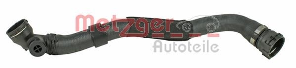 Metzger 2420761 Radiator hose 2420761 2420761 Metzger Radiator hose