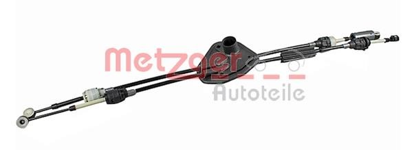 Metzger 3150245 Cable Pull, manual transmission 3150245