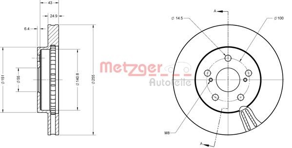 Buy Metzger 6110819 at a low price in United Arab Emirates!