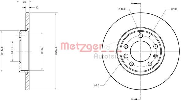 Buy Metzger 6110815 at a low price in United Arab Emirates!