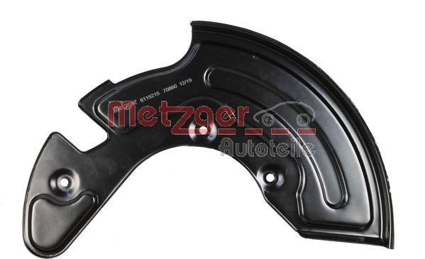 Metzger 6115215 Brake dust shield 6115215