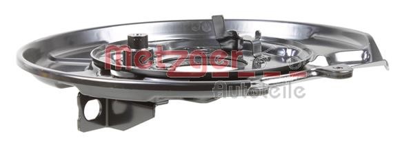 Brake dust shield Metzger 6115240