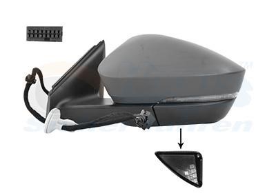 7644817 Van Wezel Outside Mirror