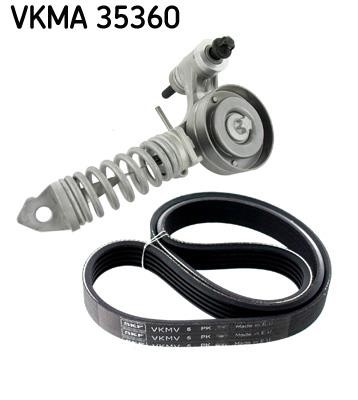 SKF VKMA 35360 V-Ribbed Belt Set VKMA35360
