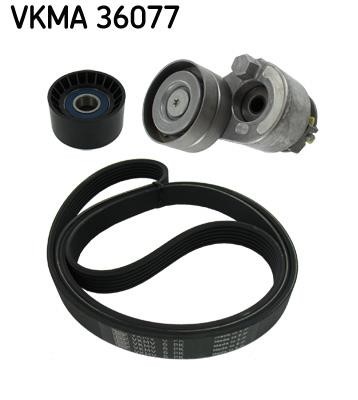 SKF VKMA 36077 V-Ribbed Belt Set VKMA36077