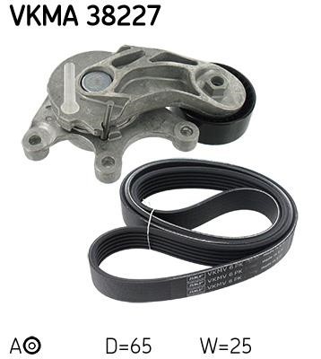 SKF VKMA 38227 V-Ribbed Belt Set VKMA38227