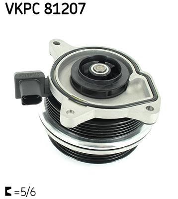 Water pump SKF VKPC 81207