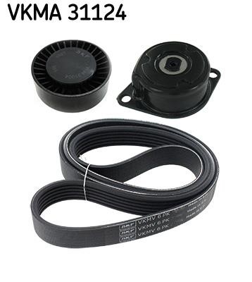 SKF VKMA 31124 V-Ribbed Belt Set VKMA31124