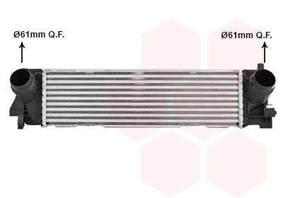 Turbocharger intercooler BMW 4 series: 06014721 Van Wezel Intercooler, charger
