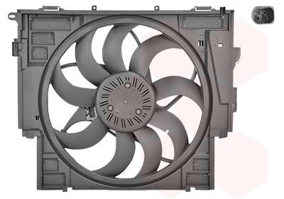 Van Wezel 0617748 Hub, engine cooling fan wheel 0617748