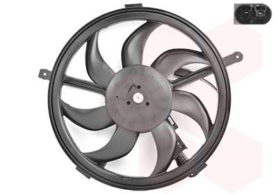 Van Wezel 0506744 Hub, engine cooling fan wheel 0506744