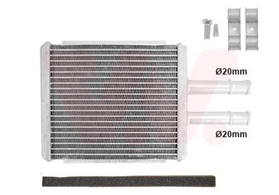Van Wezel 58016702 Heat exchanger, interior heating 58016702