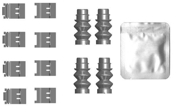 Textar 82556800 Accessory Kit, disc brake pad 82556800 82556800 Textar Accessory Kit, disc brake pad