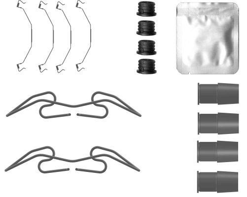 Textar 82557000 Accessory Kit, brake caliper 82557000 82557000 Textar Accessory Kit, brake caliper