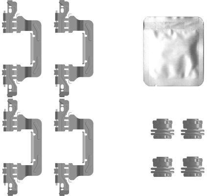 Textar 82558000 Accessory Kit, disc brake pad 82558000 82558000 Textar Accessory Kit, disc brake pad