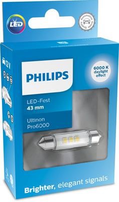 Philips 11866CU60X1 LED lamp Philips Ultinon Pro6000 LED Festoon (C5W) 12V 1W 11866CU60X1