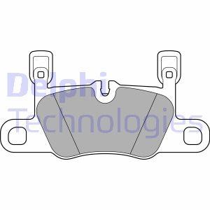 Delphi LP3656 Brake Pad Set, disc brake LP3656
