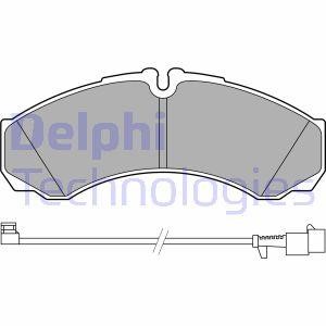 Delphi LP3658 Brake Pad Set, disc brake LP3658
