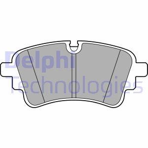 Delphi LP3670 Brake Pad Set, disc brake LP3670
