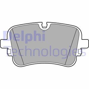 Delphi LP3671 Brake Pad Set, disc brake LP3671