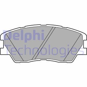 Delphi LP3673 Brake Pad Set, disc brake LP3673