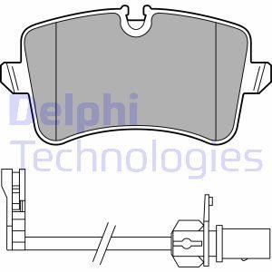 Delphi LP3681 Brake Pad Set, disc brake LP3681
