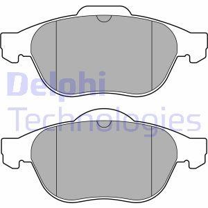 Delphi LP3692 Brake Pad Set, disc brake LP3692