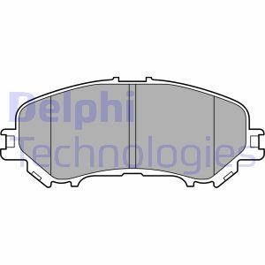 Delphi LP3693 Brake Pad Set, disc brake LP3693