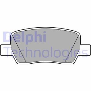 Delphi LP3706 Brake Pad Set, disc brake LP3706