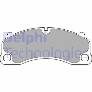 Delphi LP3729 Brake Pad Set, disc brake LP3729