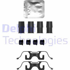 Delphi LX0755 Mounting kit brake pads LX0755