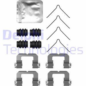 Delphi LX0757 Mounting kit brake pads LX0757