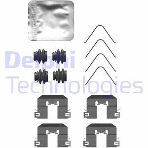 Delphi LX0760 Mounting kit brake pads LX0760